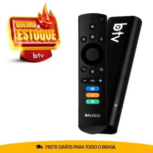 BVV Stick 4K 5G + Wifi 2024: Mais Compacto e Avançado - Android 9.0 (Promoção Limitada)